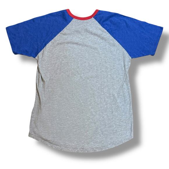 Palmer Cash Apparel Co Womens Austin City Limits ACL Gray Blue T-Shirt XL FITTED - Picture 2 of 5